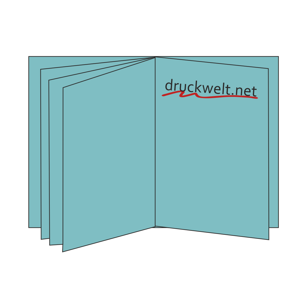 Broschüren mit separatem Umschlag 170 g Bilderdruck. Innenteil 80 g Offset
