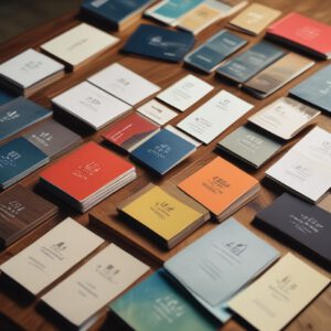 Visitenkarte 4c zweiseitig mit abgerundeten Ecken – CMYK Druck